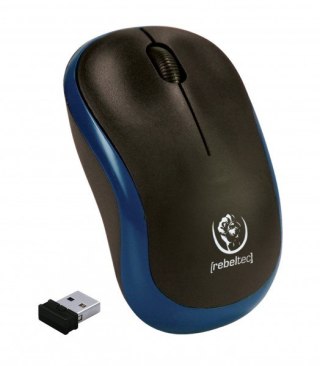 Mysz bezprzewodowa Rebeltec METEOR Niebieska 1000 DPI do biura