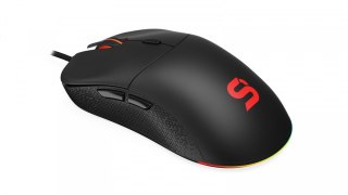 Mysz gamingowa SPC Gear GEM Plus PMW3370 lekka precyzyjna z RGB