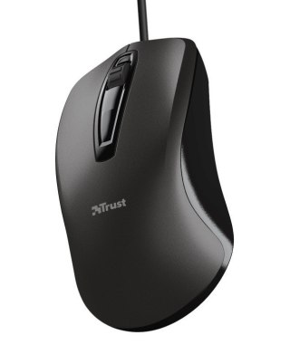 Mysz komputerowa Trust Carve przewodowa optyczna USB 1200 DPI czarna