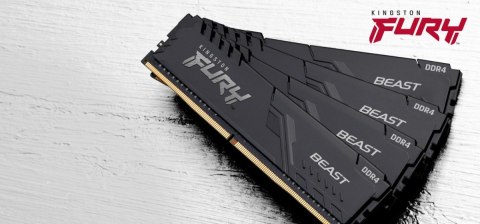 Pamięć Kingston FURY Beast DDR4 16GB 3200MHz CL16 wydajna do gier