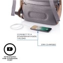 Plecak antykradzieżowy XD DESIGN BOBBY SOFT brązowy wodoodporny z USB