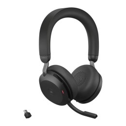 Słuchawki Jabra Evolve2 75 Link380c MS Stereo czarne profesjonalne do pracy
