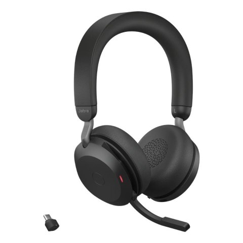 Słuchawki Jabra Evolve2 75 UC Stereo czarne do pracy z ANC