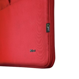Torba na laptopa 16 cali Trust Bologna ECO czerwona ekologiczna