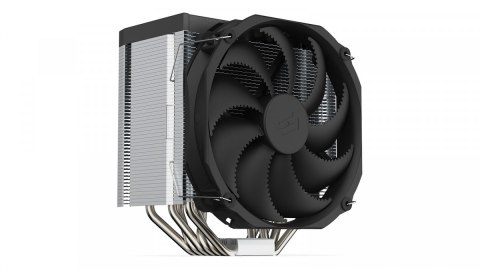 Chłodzenie procesora SilentiumPC Fortis 5 ARGB ciche wydajne system Fluctus