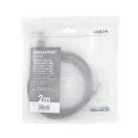 Kabel LogiLink DisplayPort do HDMI 4K 60Hz aluminiowy 2m