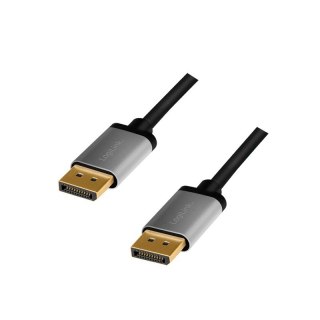 Kabel DisplayPort 4K/60Hz 5m męski aluminiowy LogiLink