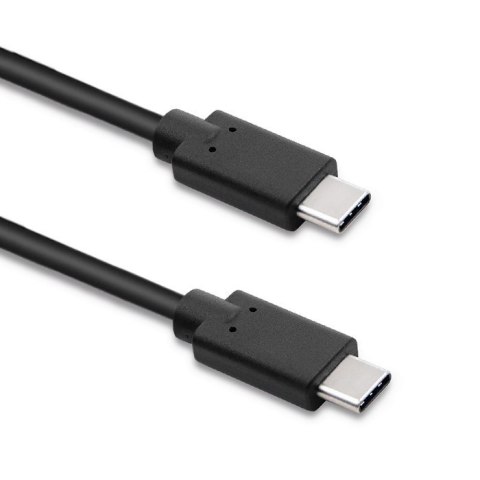 Kabel USB 3.1 typ C męski 1.4m czarny szybki transfer danych