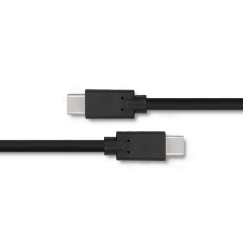 Kabel USB 3.1 typ C męski 1.4m czarny szybki transfer danych