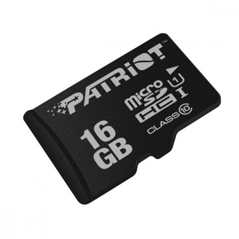 Karta pamięci MicroSDHC Patriot 16GB LX szybka klasa 10 U1