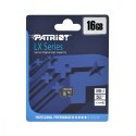 Karta pamięci MicroSDHC Patriot 16GB LX szybka klasa 10 U1