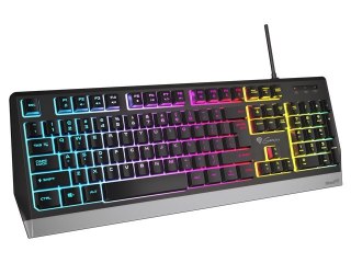Klawiatura Genesis Rhod 300 RGB multimedialna z podświetleniem USB