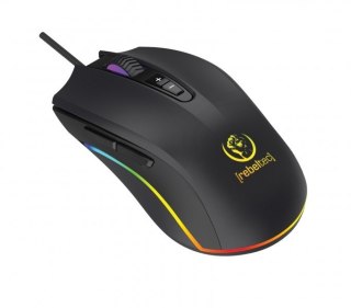 Mysz dla graczy Rebeltec Predator 6400 DPI z 7 przyciskami RGB