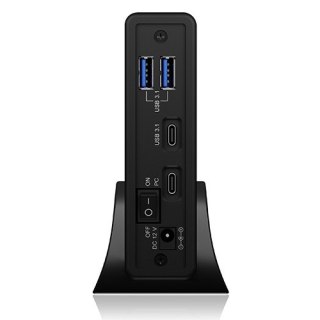 Obudowa IcyBox IB-382H-C31 USB-C z HUB 2,5/3,5 HDD profesjonalna