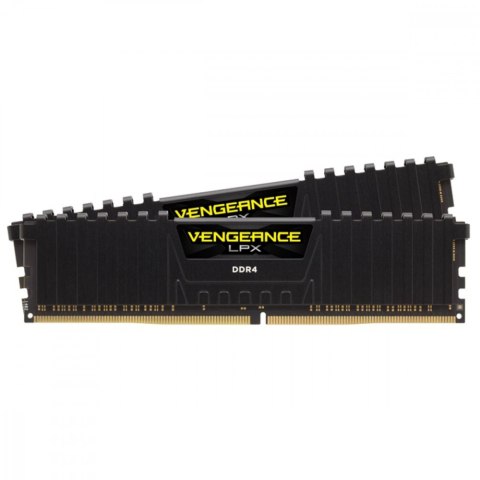 Pamięć DDR4 Corsair Vengeance LPX 32GB 3600 MHz CL18 czarna z radiatorem
