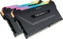 Pamięć DDR4 Corsair Vengeance RGB PRO 32GB 3200MHz czarna CL16 podświetlenie RGB