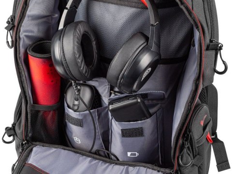 Plecak Natec Genesis Pallad 550 do laptopów 15.6 17.3 czarny gamingowy