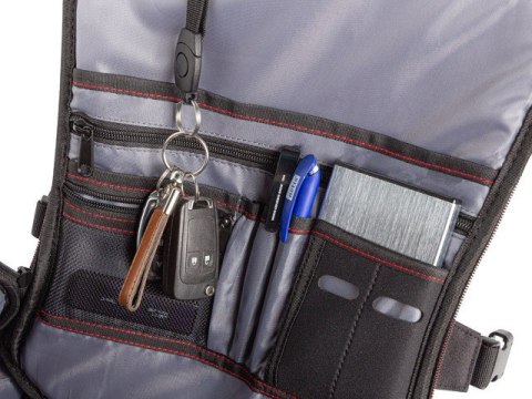 Plecak Natec Genesis Pallad 550 do laptopów 15.6 17.3 czarny gamingowy