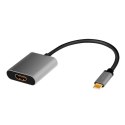 Adapter USB-C do HDMI 4K aluminiowy 0,15m kompaktowy wielofunkcyjny