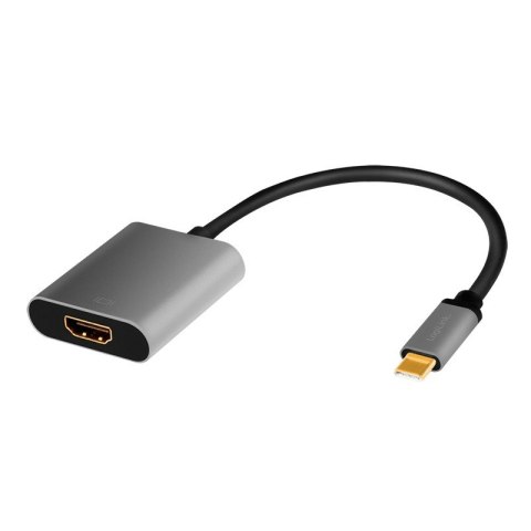 Adapter USB-C do HDMI 4K aluminiowy 0,15m kompaktowy wielofunkcyjny