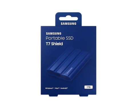 Dysk SSD Samsung T7 Shield 1TB przenośny niebieski szybki