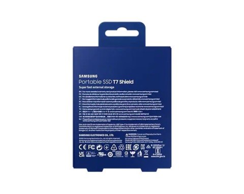 Dysk SSD Samsung T7 Shield 1TB przenośny niebieski szybki