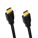 Kabel HDMI 4K/60Hz LogiLink 2m czarny ultra HD z Ethernetem