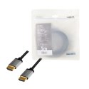 Kabel HDMI 4K 60Hz LogiLink aluminium 5m czarny