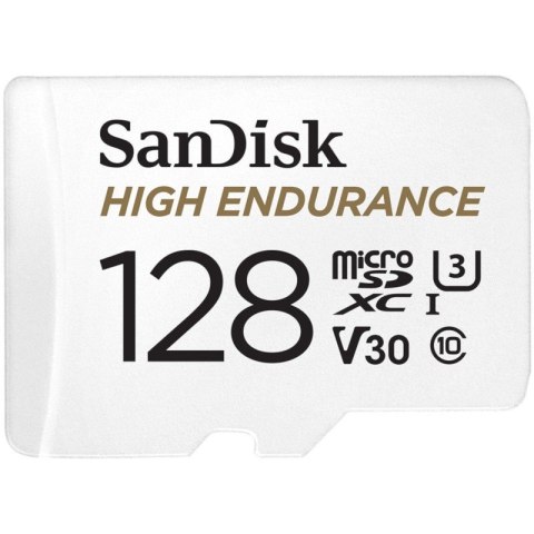 Karta microSD SanDisk High Endurance 128GB Full HD monitoringu