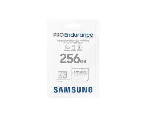 Karta pamięci microSD Samsung Pro Endurance 256GB szybka wytrzymała
