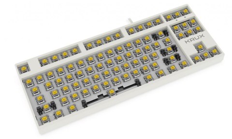 Klawiatura Krux Atax PRO RGB Creator Retro Gateron Yellow PRO gamingowa TKL