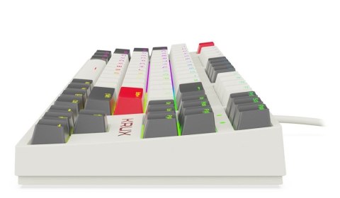 Klawiatura Krux Atax PRO RGB Creator Retro Gateron Yellow PRO gamingowa TKL