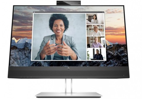 Monitor HP E24m G4 USB-C FHD z kamerą do konferencji 24 cale