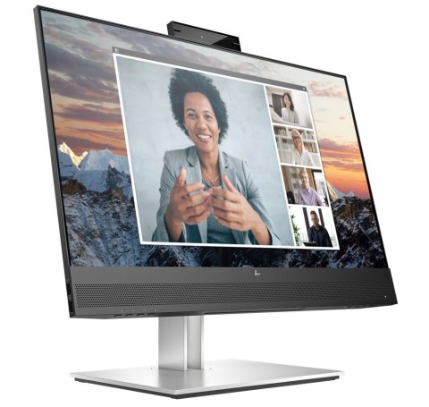Monitor HP E24m G4 USB-C FHD z kamerą do konferencji 24 cale