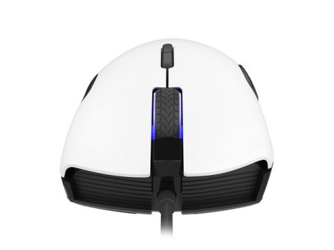 Mysz Genesis Krypton 290 RGB 6400 DPI programowalna gamingowa w białym kolorze