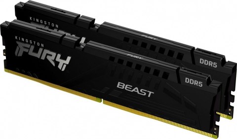 Pamięć DDR5 Kingston Fury Beast Black 16GB 5600MHz CL40 gaming