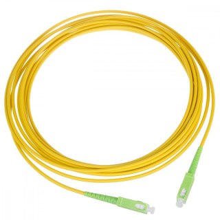 Patchcord światłowodowy Maclean MCTV-437 15m SC_APC elastyczny do instalacji wewnętrznych