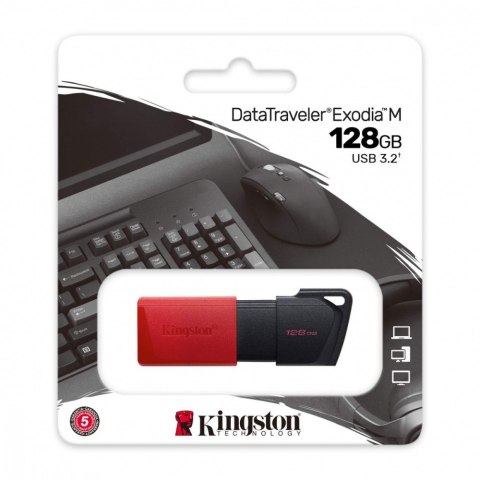Pendrive Kingston DataTraveler Exodia M 128GB USB3.2 Gen1 szybki przenośny