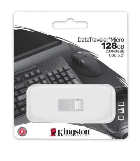 Pendrive Kingston Data Traveler Micro G2 128GB USB 3.2 Gen1 szybki