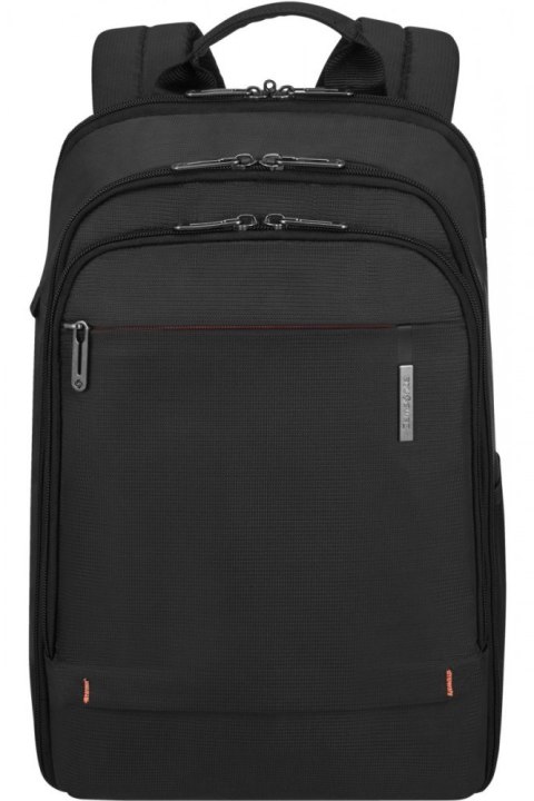 Plecak na laptopa Samsonite NETWORK 4 14.1 czarny lekki stylowy z recyklingu