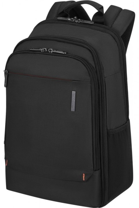 Plecak na laptopa Samsonite NETWORK 4 14.1 czarny lekki stylowy z recyklingu