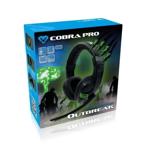 Słuchawki Media-Tech Cobra Pro Outbreak MT3602 gamingowe nauszne z mikrofonem