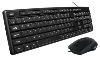 Zestaw USB klawiatura mysz Rebeltec Simson 1 8m optyczny