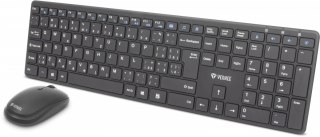 Zestaw bezprzewodowy klawiatura mysz YENKEE YKM 2008CS elegancki