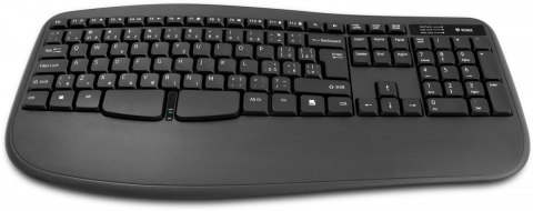 Zestaw bezprzewodowy klawiatura mysz YENKEE YKM 2009CS ergonomiczny