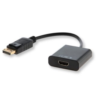 Adapter SAVIO CL-55 DisplayPort HDMI 1080p kompaktowy uniwersalny