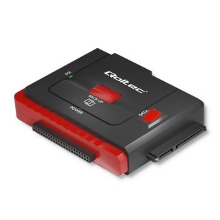 Adapter USB 3.0 Qoltec SATA IDE 2.5 3.5 szybki transfer PlugPlay