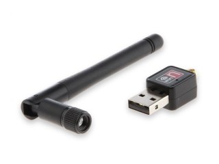 Adapter WiFi Savio CL-63 150Mbps USB z anteną zewnętrzną wydajny