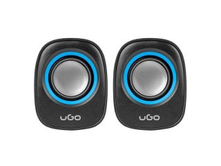 Głośniki UGo Tamu S100 2.0 niebieskie komputerowe z USB