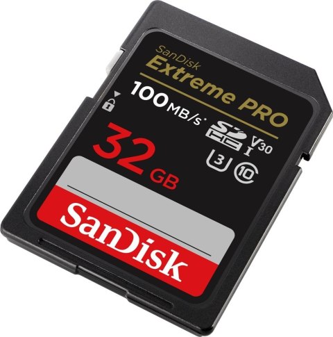 Karta pamięci SanDisk Extreme Pro SDHC 32GB 100MBs 90MBs UHS-I V30 U3